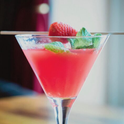 Raspberry Martini